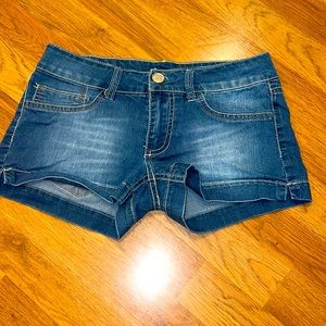 Denim shorts size 5
